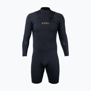Pánsky plavecký neoprén Xcel Comp+ Spring 2/1,5 mm LS black