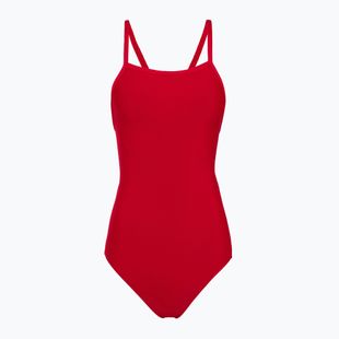 Dámske jednodielne plavky FINIS Skinback Solid red