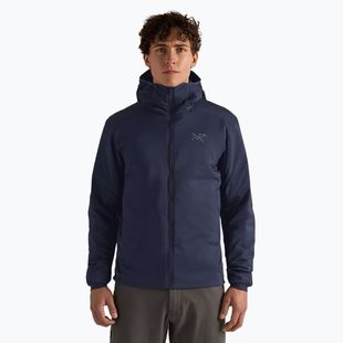 Pánska zateplená bunda Arcteryx Atom Hoody black sapphire
