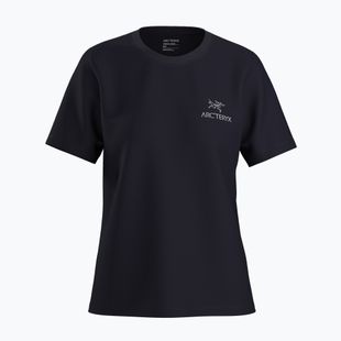 Dámske tričko Arc'teryx Kragg Sl Cotton Emblem Crew black