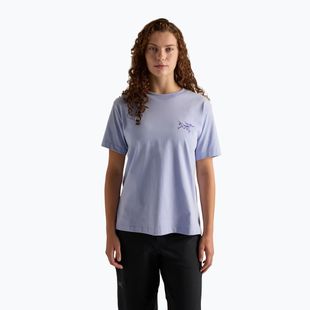 Dámske tričko Arcteryx Kragg Cotton Little Bird Crew kasumi
