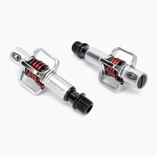 Crankbrothers Eggbeater 1 cyklistické pedále strieborné/červené CR-14792