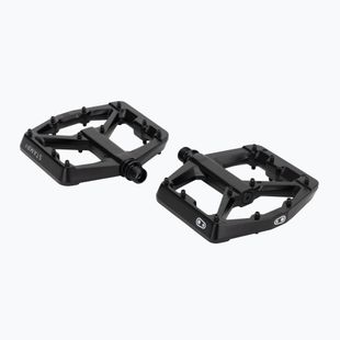 Crankbrothers Stamp 2 čierne pedále na bicykel