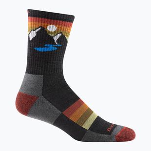 Pánske ponožky Darn Tough Sunset Ridge Micro Crew Lightweight with Cushion charcoal