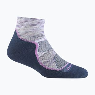 Dámske ponožky Darn Tough Light Hiker 1/4 Sock Cushion cosmic purple