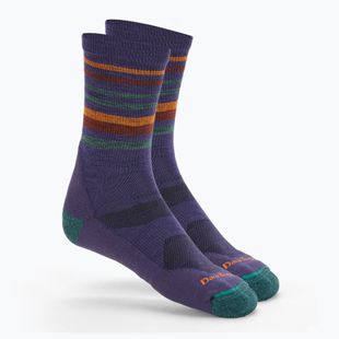 Pánske trekingové ponožky Darn Tough Fastpack Micro Crew blackberry