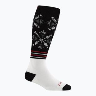 Dámske ponožky Darn Tough Snowfall OTC Midweight with Cushion black