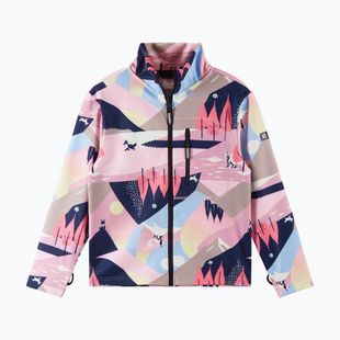 Detská fleecová mikina Reima Iisisti grey pink