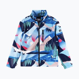 Detská fleecová mikina Reima Iisisti blue ocean