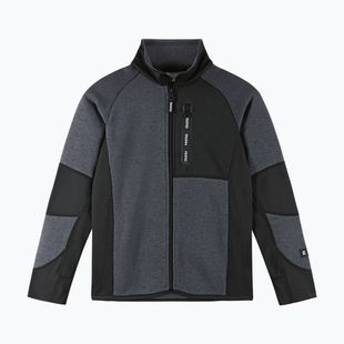 Detská fleecová mikina Reima Liukuen soft black