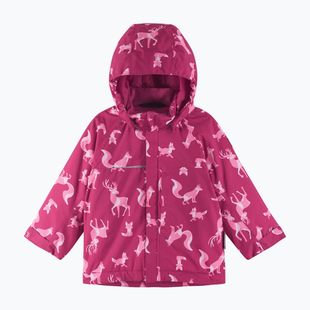 Detská zateplená bunda Reima Parkkila rosy berry