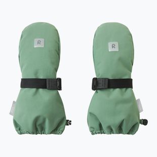 Detské lyžiarske rukavice Reima Ote green clay