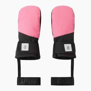 Detské lyžiarske rukavice Reima Lapases soft coral