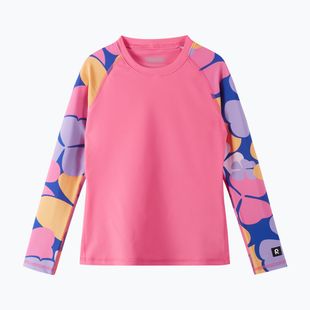 Detské plavecké tričko longsleeve Reima Sukeltaja soft coral