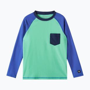 Detské plavecké tričko longsleeve Reima Kroolaus fresh mint