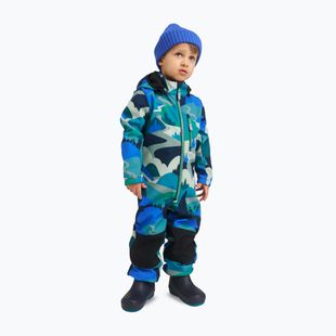 Detská softshellová kombinéza  Reima Nurmes sparkly blue