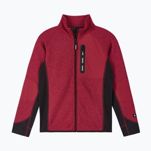 Detská fleecová mikina Reima Liukuen cranberry