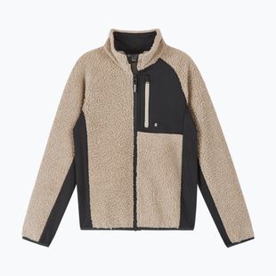 Detská fleecová mikina Reima Puhku earthy beige