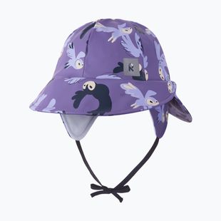 Detský nepremokavý klobúk Reima Rainy misty violet