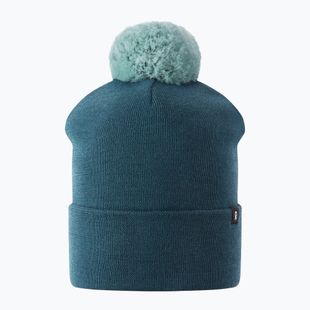 Detská zimná čiapka Reima Omasi dark teal
