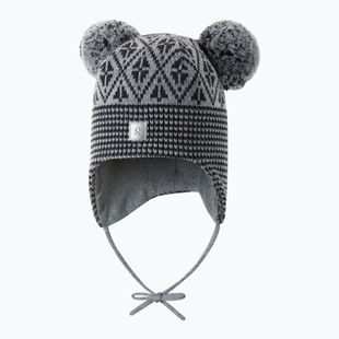 Detská zimná čiapka Reima Kuuru melange grey