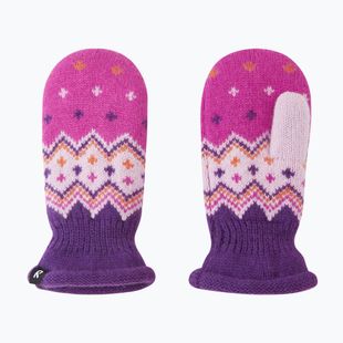 Detské zimné rukavice Reima Lapanen plum purple
