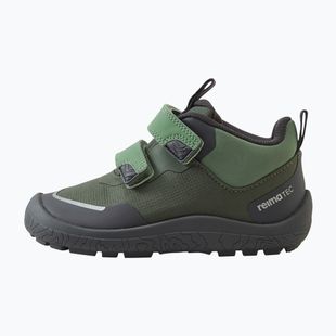 Detské barefoot topánky Reima Viikari thyme green