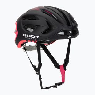 Cyklistická prilba Rudy Project Egos black/pink fluo matte