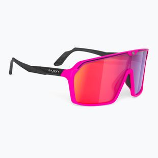 Slnečné okuliare Rudy Project Spinshield pink fluo/black matte/multilaser red