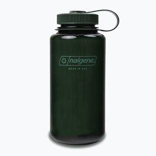 Cestovná fľaša Nalgene Wide Mouth Sustain 1000 ml monochromatická nefritová