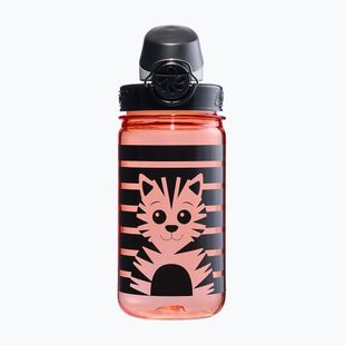 Turistická fľaša Nalgene On The Fly Kids 350 ml orange tiger