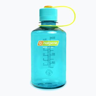 Cestovná fľaša Nalgene Narrow Mouth Sustain 500 ml cerulean