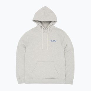 KAVU pánska mikina True Gradient Hoody grey marl
