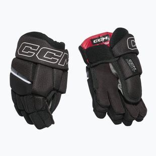Hokejové rukavice pre deti CCM Next YT Gloves black/white