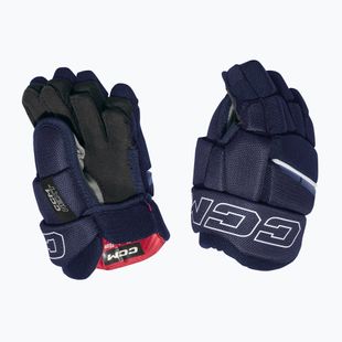 Hokejové rukavice pre deti CCM Next JR Gloves navy/white