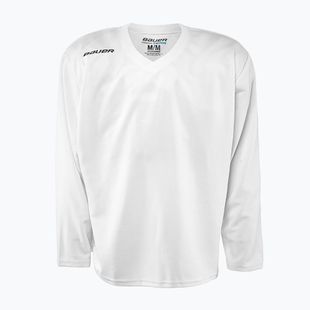 Hokejový dres longsleeve Bauer Flex Practice Jersey white