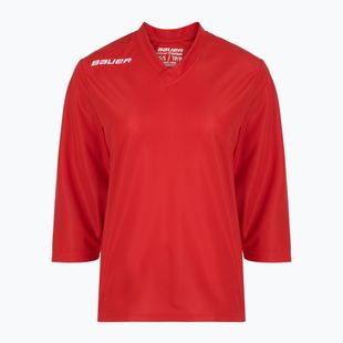 Detský hokejový dres longsleeve Bauer Flex Practice Jersey Jr red