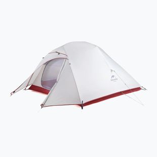 Trekingový stan 3 - miestny Naturehike Updated Cloud Up 3 light grey/red