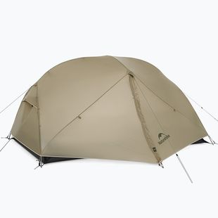 Trekingový stan pre 2 osoby Naturehike Mongar UL 2 15D moon rock sand