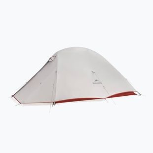 Trekingový stan pre 2 osoby Naturehike Cloud Up 2 Pro 20D light gray/red