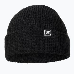 Zimná čiapka super.natural City Beanie jet black