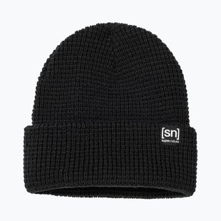 Zimná čiapka super.natural City Beanie jet black