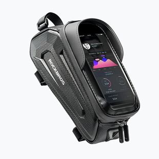 Brašna na rám bicykla Rockbros B68 Bike Tube Bag 1.7L black