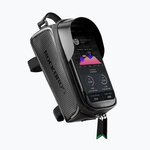Brašna na rám bicykla Rockbros 017-1BK Bike Tube Bag 1,5 l black