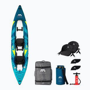 Aqua Marina Versatile/ Whitewater Kajak modrý Steam-412 Nafukovací kajak pre 2 osoby 13'6″