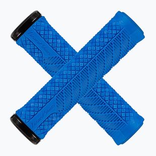 Gripy na riadidlá Lizard Skins Charger Evo electric blue