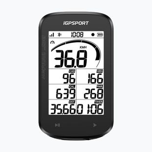 Cyklistický počítač iGPSport GPS BSC100 Max black
