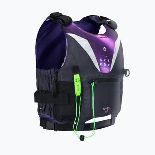 Dámska bezpečnostná vesta Aztron N-SV 3.0 Nylon black/radiant purple