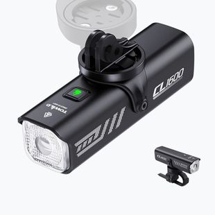Predné svetlo na bicykel Towild CL1600 black