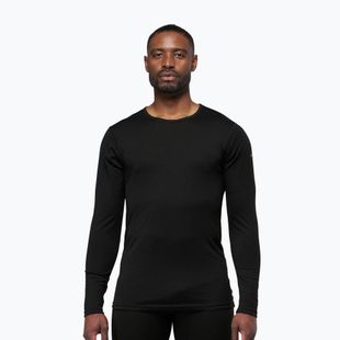 Pánska termo mikina Devold Breeze Merino 150 black